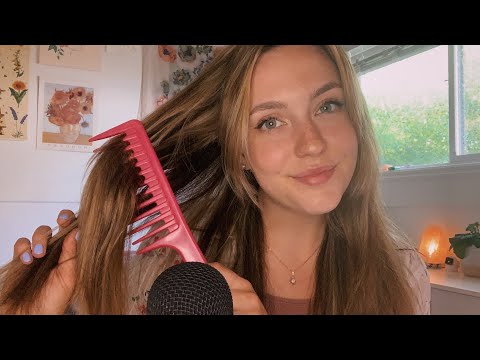 ASMR Hair Brushing, Combing, & Accessories