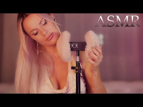 ASMR ❤ Fluffy Mic Sounds & Soft Whispering for  Sleep and Relaxation 😴✨(3 DIO)