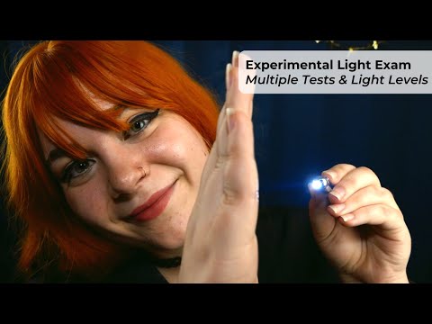 ASMR 🔦 Experimental Light Exam for Eyes ~ Follow the Light & More Eye Triggers 🩺 | Soft Spoken RP