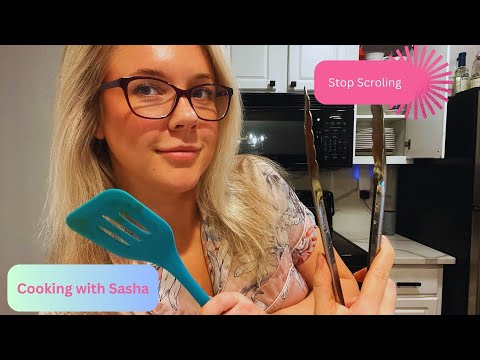 Cooking and taste testing with Sasha!