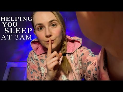 ASMR Helping You Fall Asleep in Bed at 3AM