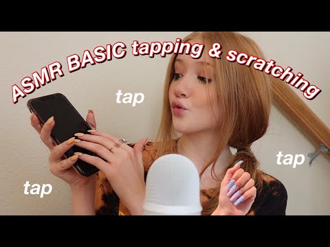 ASMR - Basic Tapping & Scratching - Classic Triggers