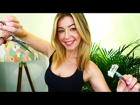 ASMR FULL BODY MANSCAPING YOU! | Whispered Head to Toe Shaving, Hair Cutting & Personal Attention