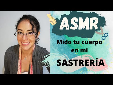 MIDO TU CUERPO en mi Sastrería ASMR Kat | ASMR en Español