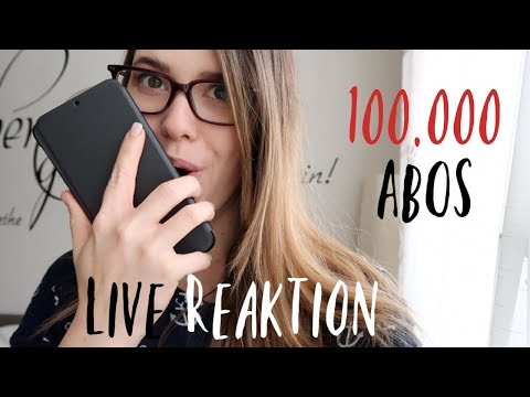 100.000 Abos geknackt - Meine LIVE REAKTION | Vlog....oder so ähnlich 😅