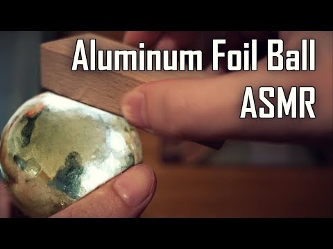 Polishing Aluminum Foil Ball (ASMR Evolution)