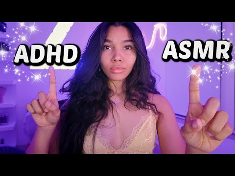 ASMR | ASMR for ADHD | Fast & Aggressive Focus Tests & Personal Attention | Mouth Sounds 💜⚡️