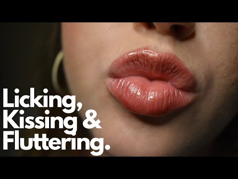 ASMR || Licking, Kissing and Fluttering for my Tinglers! 10K CELEBRATION!