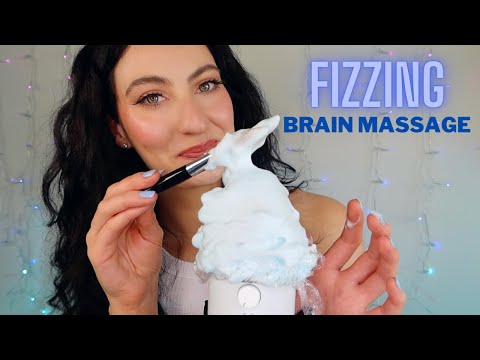 ASMR Foam on Mic Brain Massage - The Tingliest Most Relaxing Trigger Ever?