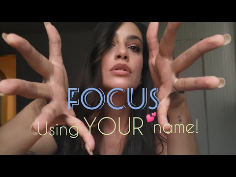 Fast & Aggressive ASMR Hand Sounds & "Focus" Trigger w/ my Subs Names!