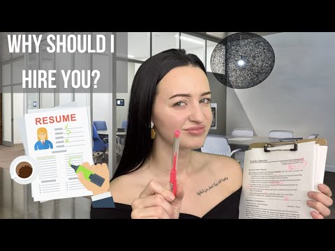 [ASMR] Sassy CEO Interviews You For Assistant Job RP