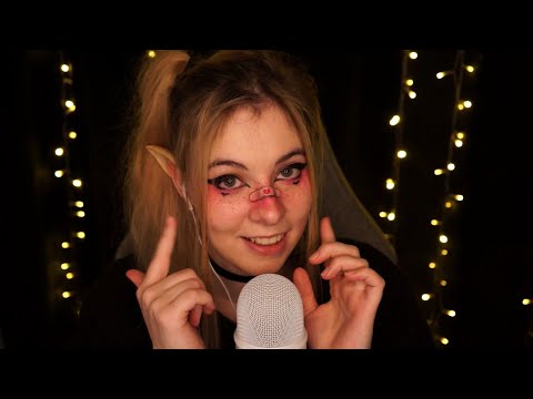 ASMR - whispered ramble, mic scratching and breathing
