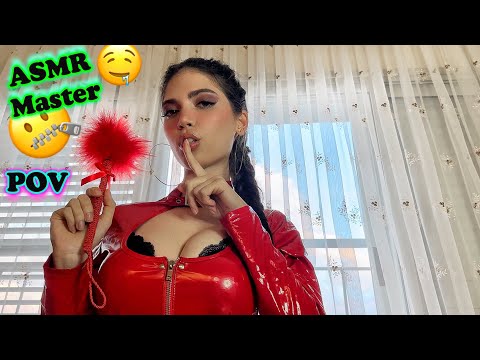 POV ASMR Tickle Master Gives You a Massage with Lotion & Tingly PVC Sounds