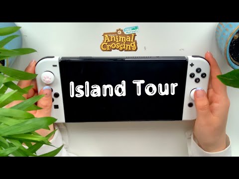 [ASMR] Animal Crossing Island Tour 🏝 | Nintendo Switch OLED | ASMR Marlife