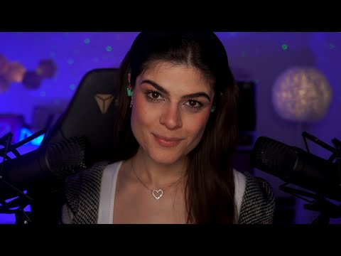 ASMR LENTO - TRIGGERS RIPETUTI CON ECHO 💤 Tapping - Scratching - Tongue Clicking