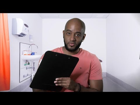 ASMR Roleplay with Mike, your friendly Nutritionist | Whispered | Writing | Tapping