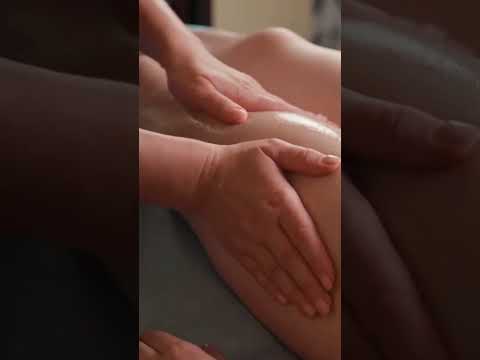 Foot and leg ASMR massage for Lisa