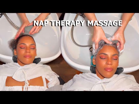 ASMR: I tried a Relaxing Nap Therapy Head Massage!