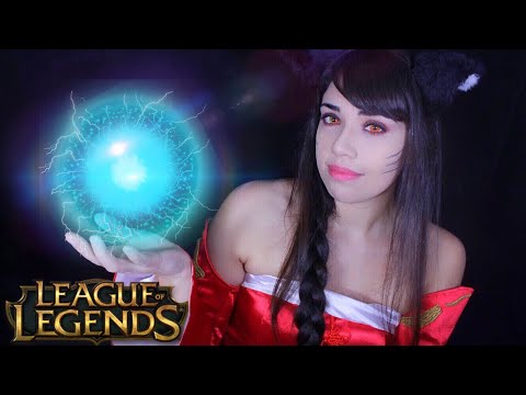 ASMR AHRI LEAGUE OF LEGENDS - COSPLAY ROLEPLAY