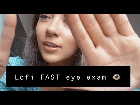 ASMR LOFI eye exam ✨