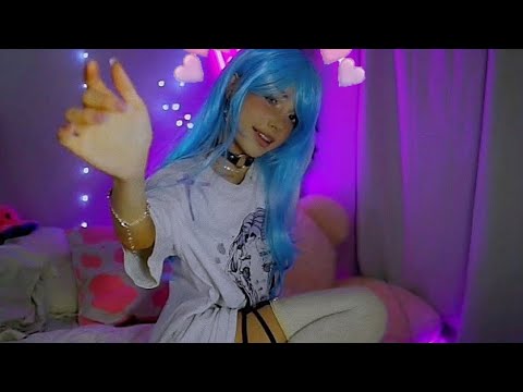 Anime Girlfriend Roleplay ASMR ♡ Comforting You After A Bad Day ♡ Cosplay ♡ Hair Play ♡ Affirmations