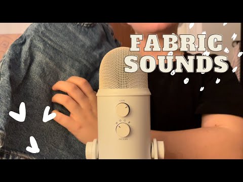 ASMR Different fabric sounds