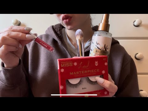 ASMR: assorted makeup triggers (scratching, tapping, pumping, rubbing, liquid sounds)