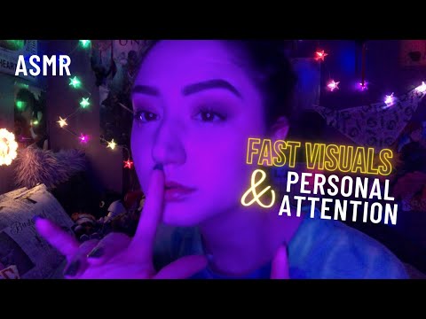 ASMR FAST VISUALS & ODDLY SATISFYING PERSONAL ATTENTION