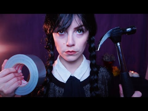 ASMR WEDNESDAY ADDAMS TORTURES YOU asmr roleplay