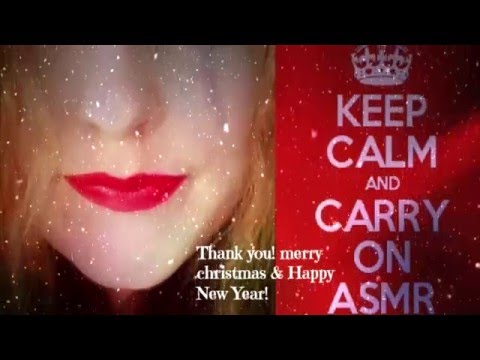 Merry Christmas & Happy New Year! Singing Trigger Words Bit of Fun🎉