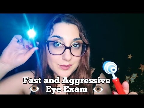 Fast and Aggressive ASMR - Cranial Nerve Exam