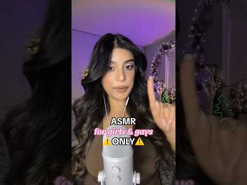 ASMR Only for girls and gays ⚠️