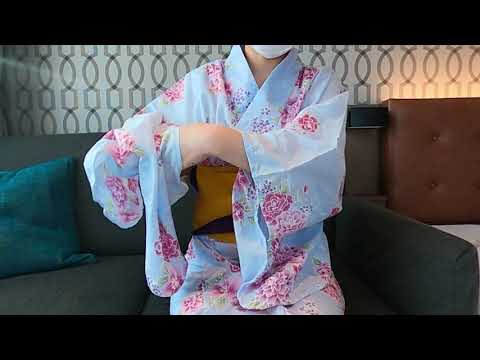 【ASMR】浴衣の袖まくり/Rolling up the sleeves of the yukata/no talking/
