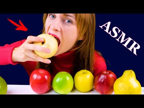 ASMR EXTREME CRUNCHY EATING SOUNDS (Apple, Pear, Quince) No Talking  LiLiBu ASMR