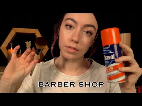 ASMR | Simple & SOOTHING Barber Shop Roleplay