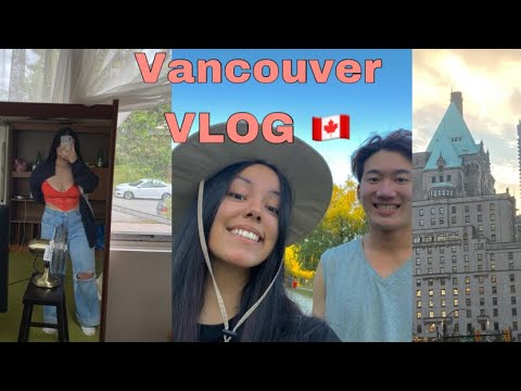 VLOG | My first trip to Canada | Moving to Vancouver 🇨🇦🫶🏻