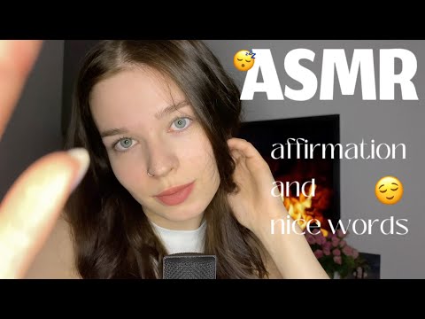 ASMR | affirmations and nice words😌АСМР | аффирмации и приятные слова