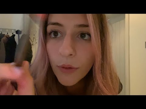 ASMR chaotic makeover: lots of personal attention  (fast paced)