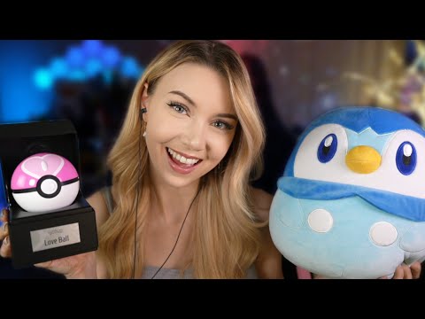 ASMR | Catching All The Relaxation With My Pokemon Gifts