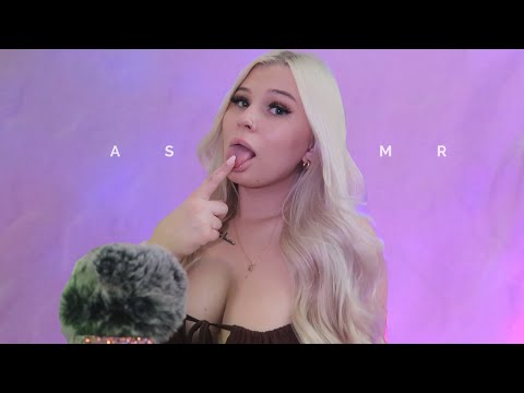 ASMR | SPIT PAINTING | WET MOUTH SOUNDS