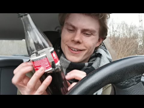 ASMR IN THE CAR - Tapping and Soft Speaking