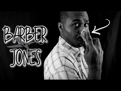 [ASMR] Barber Jones Got Some NEW Clippers | Haircut Line Up | Black & White