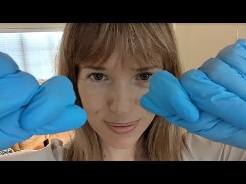 ASMR Aggressive Face Massage with Gloves