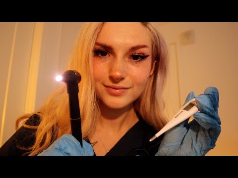 [ASMR] Bedside Nurse Gets You Ready For Sleep | Comforting Nurse Role Play