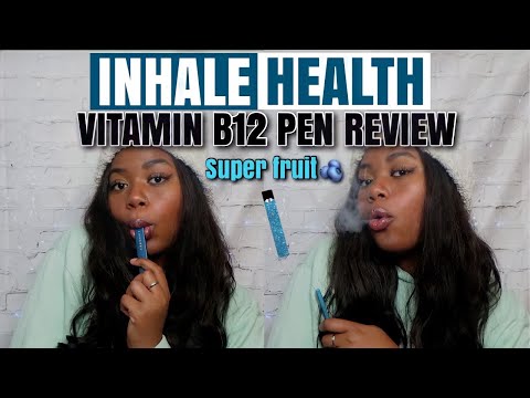 Inhale Health Vitamin B12 vape pen review AGAIN!  *SUPER FRUIT🫐🍓*
