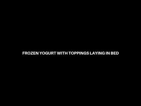 Audio Only| ASMR| Eating Frozen Yogurt with Crunchy Toppings | Minimal Talking