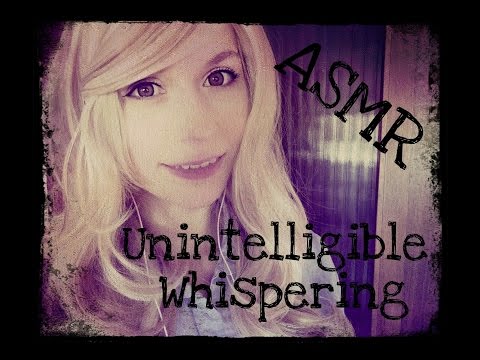 ASMR 1 Hour of Unintelligible Whispering & White Noise