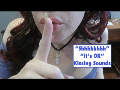 ASMR Gum Chewing, Kissing, Shhhh, It's OK... Support For Rough Days