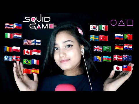 ASMR Squid Game "Smile" in 30+ Different Languages