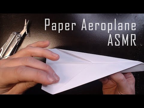 Paper Aeroplane Folding [ASMR]